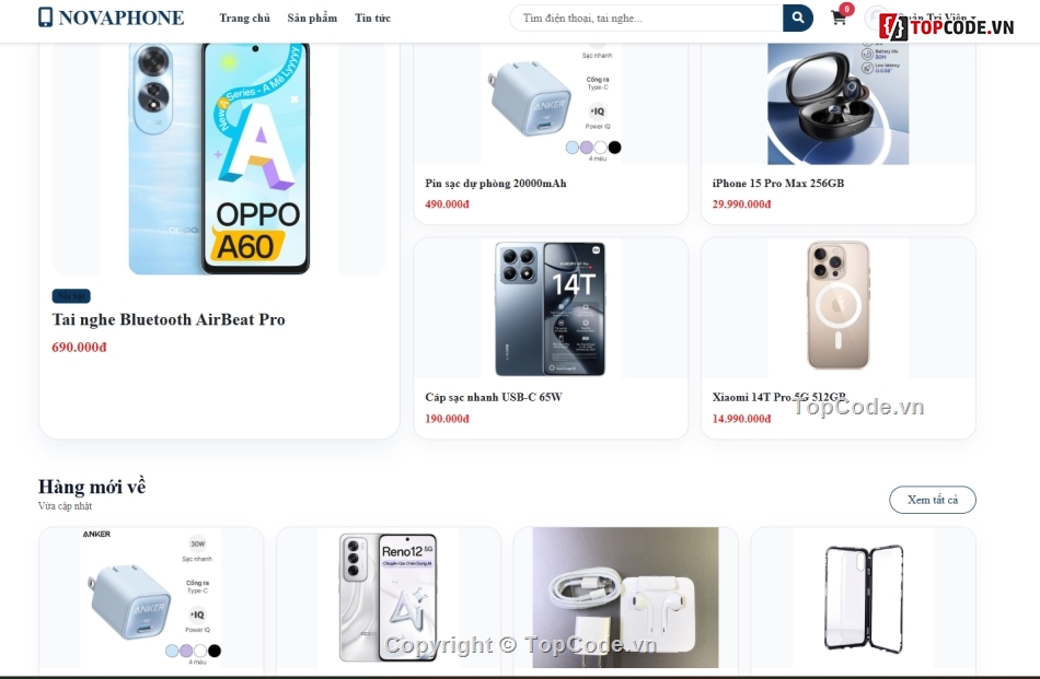 web php,web bán điện thoại,website bán điện thoại